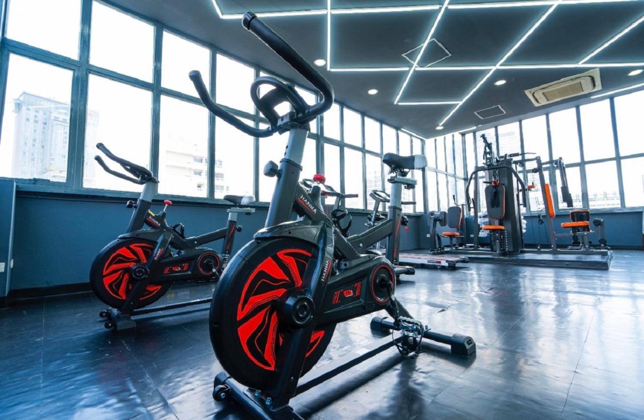 Sapphire Hotel Silom Bangkok Ngoại thất bức ảnh A stationary bicycle